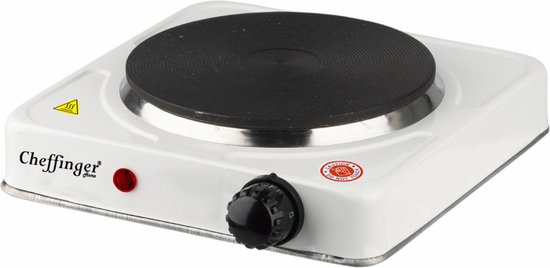Cheffinger CF-EHS1000: 1000W Elektrische Kookplaat - Enkele van Merkloos