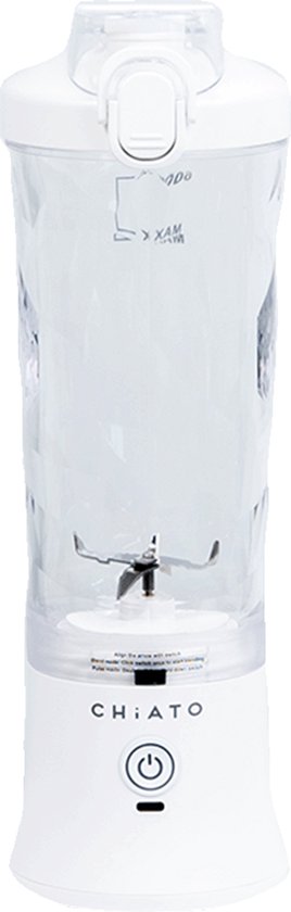 CHiATO BlendPLAY Travel Portable Blender - White van Chi