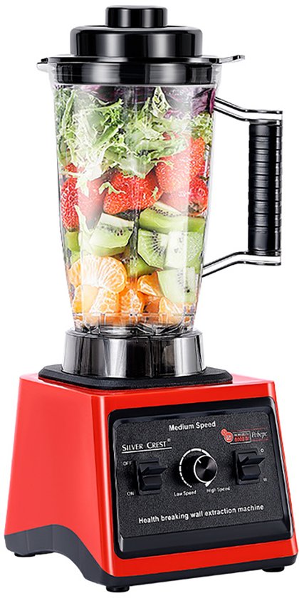 CHIWIN Blender 3L Dubbele Beker Smoothie Maker – 800W Elektrische IJsmachine en Shaker – Staande Keuken Blender voor Smoothies, Milkshakes, Babyvoeding van Chi