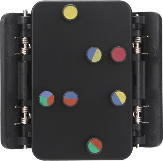 Chord Trainer voor Ukulele Beginners - Handvorm Trainer voor Eenvoudig Akkoord Leren, Oefenaccessoire voor Muziekliefhebbers (Zwart) van Merkloos