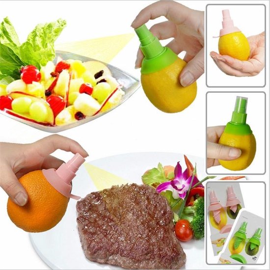 Citroen Spray Citrus Spuit  | Citrus Plug | Keukenhulp | Keukengadget van Merkloos