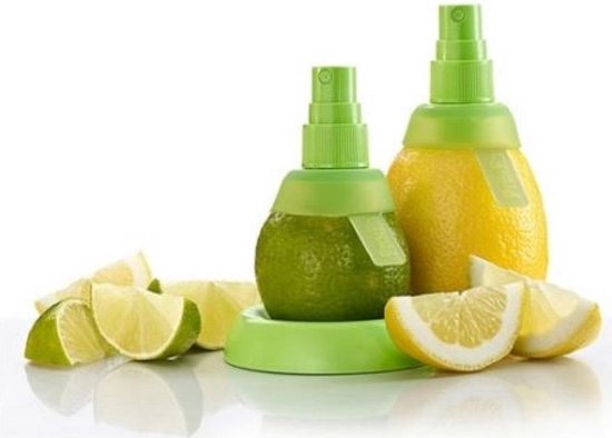 Citroen Spray Citrus Spuit Duo Pack - BPA FREE - Citrus Plug - Keukenhulp - Keukengadget