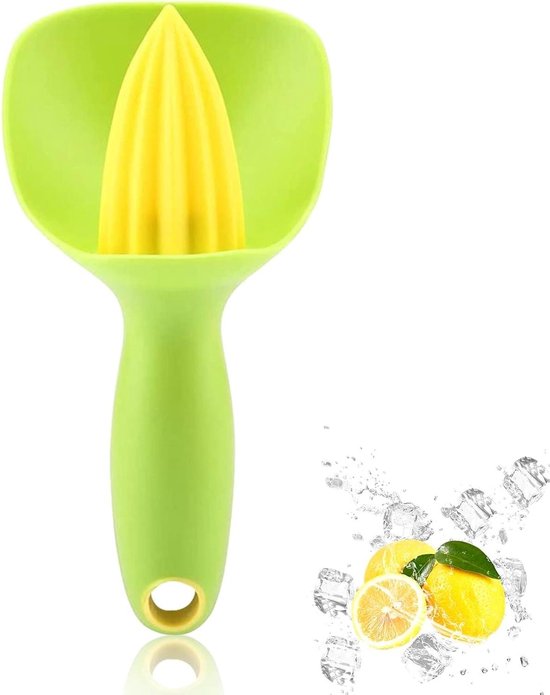 Citroen Squeezer - Ergonomische Mini Juicer voor Huishoudelijke Keuken - Handpers - Duurzaam en Efficiënt - Groen