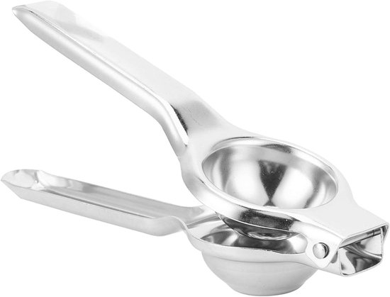 Citroenknijper - Handmatige Juicer - Sap Persen - Hoge Sapopbrengst - 2.6 x 7.9 Inch - Roestvrij Staal