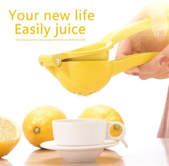 Citroenpers - Citruspers Handmatig - Handpers Citrus - Handpers - Citroen Pers - Citrusknijper - Lemon Squeezer - Limoen Pers van Merkloos
