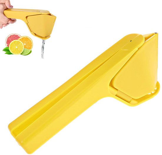 Citroenpers - Limoenpers - Handcitruspers - Citruspers - Limoenknijper - Handmatige Citroenpers - Citroenknijper - Lemon squeezer - Citrusknijper - Fruitpers - Sinaasappelpers - Citruspersen met hendel - Voor limoen, citrus, sinaasappel te knijpen van Merkloos