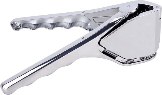 Citroenpers - Limoenpers Handpers - Sap Maken - Zwaar Roestvrij Staal - 17.8 x 5.1 cm - Zilver