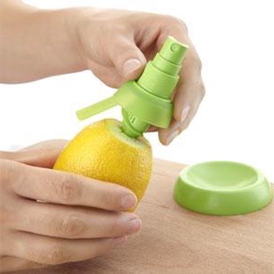 *** Citroenspray - Citrusspray - Citroen Spray Pers Citrus Spuit - Keukengadget - Gin Tonic - van Heble® ***
