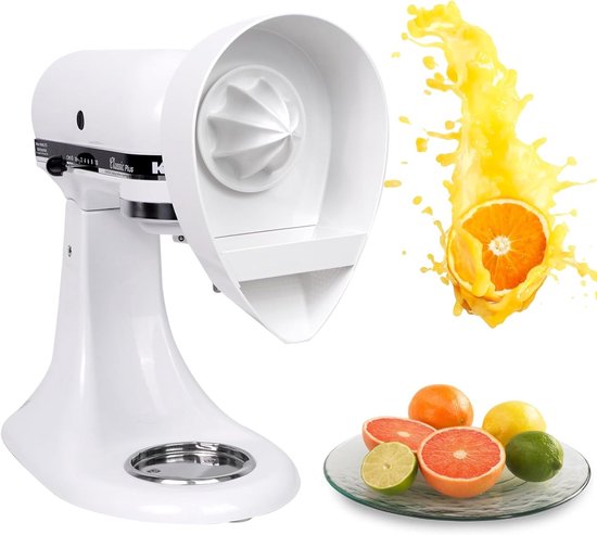 Citrus Juicer Accessoire voor Keukenmachines, Perfect voor Vers Sap, Makkelijk te Gebruiken en Schoon te Maken