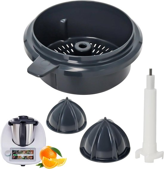 Citrus Juicer Accessoires Geschikt voor Alle Citrusvruchten - Perfect voor TM6 en TM5 Mixers - Verhoog je Sapervaring met Kwaliteitsmaterialen