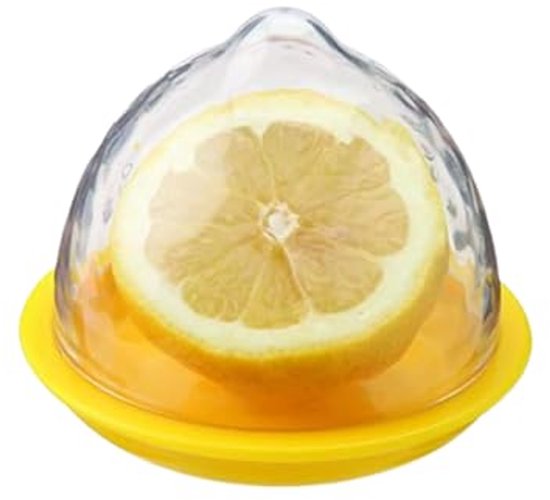 Citrus keuken gadgets met transparant deksel - ideale opbergdoos voor citroenen