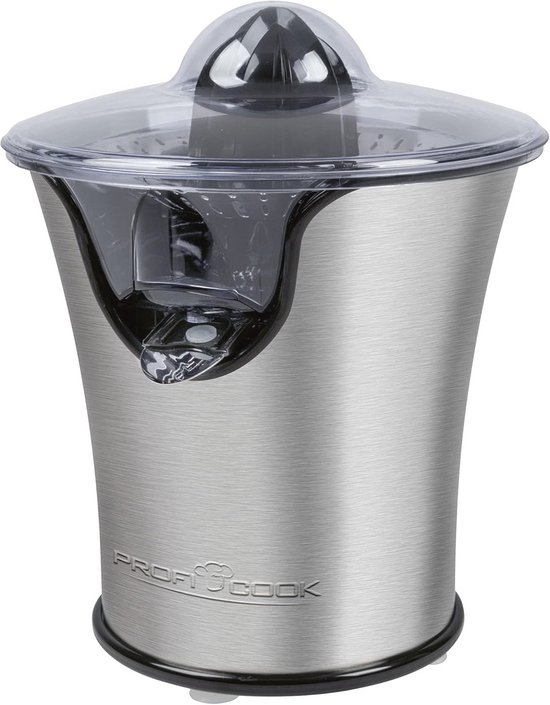 Citrus press Profi Cook PC-ZP 1018 - Anti-drip function - Easy to clean - 100 Watt - Silver colour