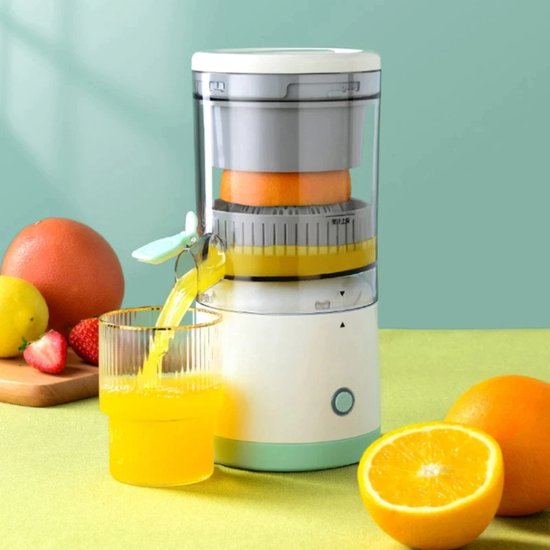 Citrus Sapcentrifuge Elektrische Juicer Oplaadbare Sapcentrifuge Oranje Juicers Afneembare Ontwerp Gemakkelijk Schoon Abs Materiaal Voor Keuken van Merkloos