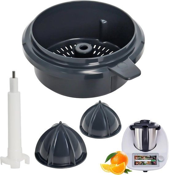 Citruspers elektrisch - Transparant - Accessoires Set - Geschikt voor Keukenmachines - Voor Thuis en Horeca