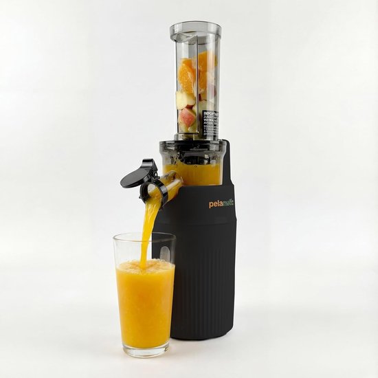Citruspers elektrisch - Zwart - 100 W - Compacte sapcentrifuge voor groenten en fruit - Voor gezond koken en sapbereiding
