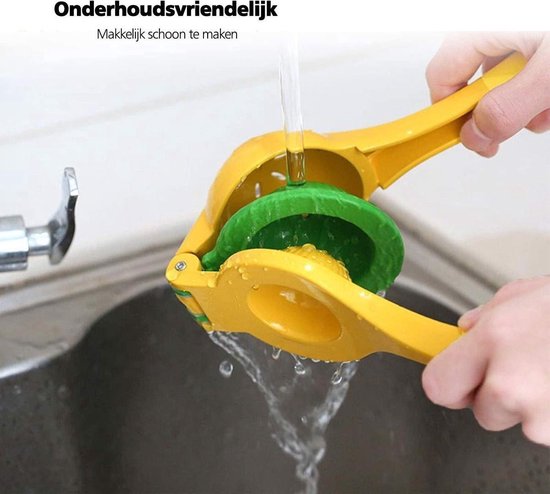 Citruspers - Limoenpers - Sinaasappel juicer - Handmatige Fruitpers - Metaal
