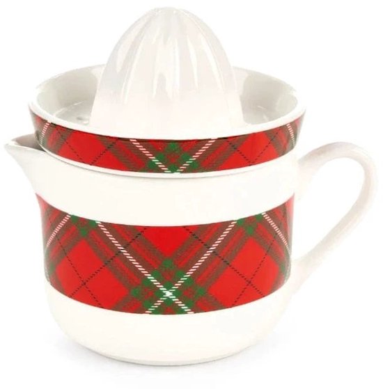Citruspers tartan - 9.5x5 CM - cartolina - nuvole do stoffa van Mood4Christmas