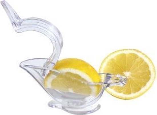 Citruspers Transparant Polyester van Merkloos