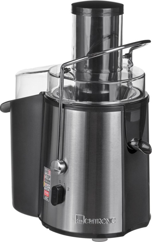 Clatronic AE 3532 - Sapcentrifuge - Zwart, Roestvrijstaal  - 1000 W van Clatronic