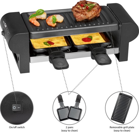 Clatronic RG 3592 - Gourmetset - 2 Personen