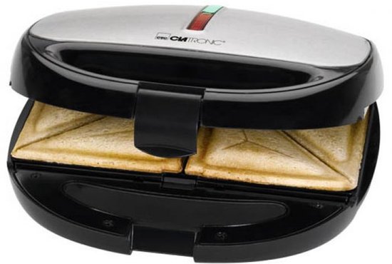 Clatronic ST/WA 3670  - 3 in 1 multi grill - sandwich maker - wafelijzer