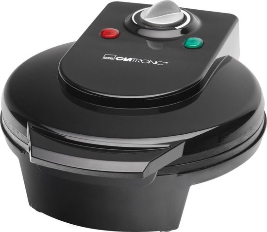 Clatronic WA 3491 - Wafelmaker - Wafelijzer - Hartvormig - Zwart van Clatronic