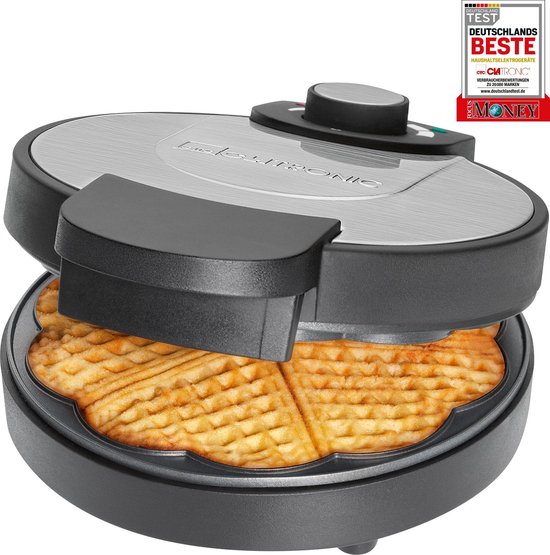 Clatronic WA 3492 - Wafelmaker - Wafelijzer - Hartvormig van Clatronic