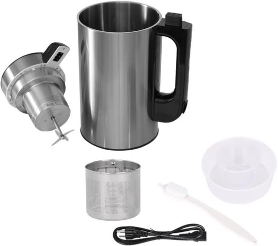 CLGP® Soepmaker - Blender - Sojamelk Maker - Zilver van CLGP