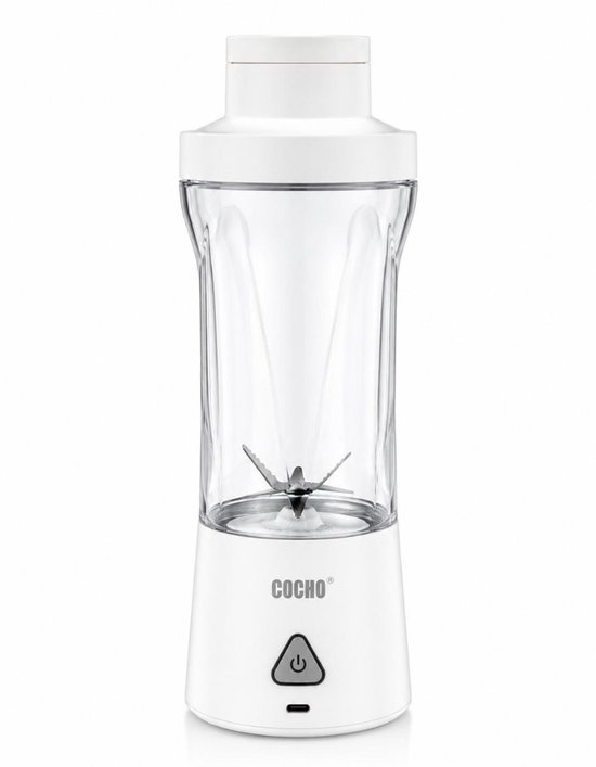 COCHO® Blender To Go - Smoothie Maker 650ML - Oplaadbare Mini Blender - Smoothies & Shakes - Draadloos & Draagbaar - Fruit Mixer - USB Oplaadbaar van COCHO®