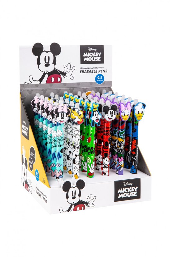 Colorino Disney - Automatische Uitwisbare Pen - Mickey Mouse - 1 Stuk van Merkloos