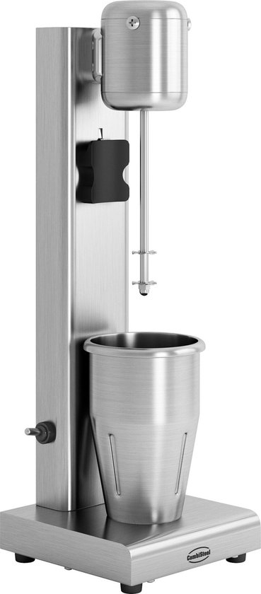 Combisteel Milkshaker enkel horeca Kwaliteit RVS van Merkloos