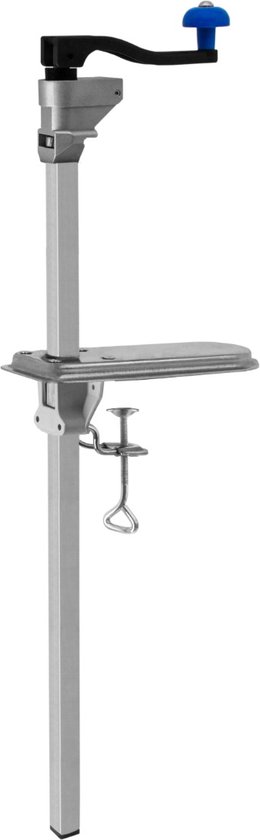 Commerciële Blikopener 50cm 20 Inch Zware Roestvrijstalen Grote Handmatige Blikopener Scherp Mes Professionele Keuken Catering Restaurant Werkbank Tafelklem Verstelbare Hoogte GRATIS Bank Schroeven van Merkloos