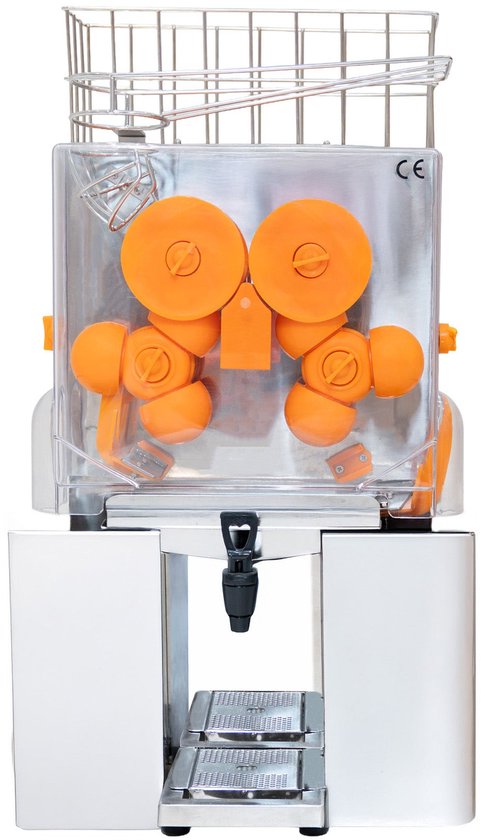 Commerciële citruspers automatische sinaasappelpers elektrische machine kraan
