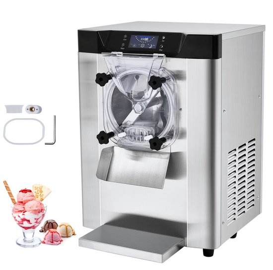 Commerciële IJsmachine - Hardijsmachine - Capaciteit 12 l/uur - Enkele Smaak van Merkloos