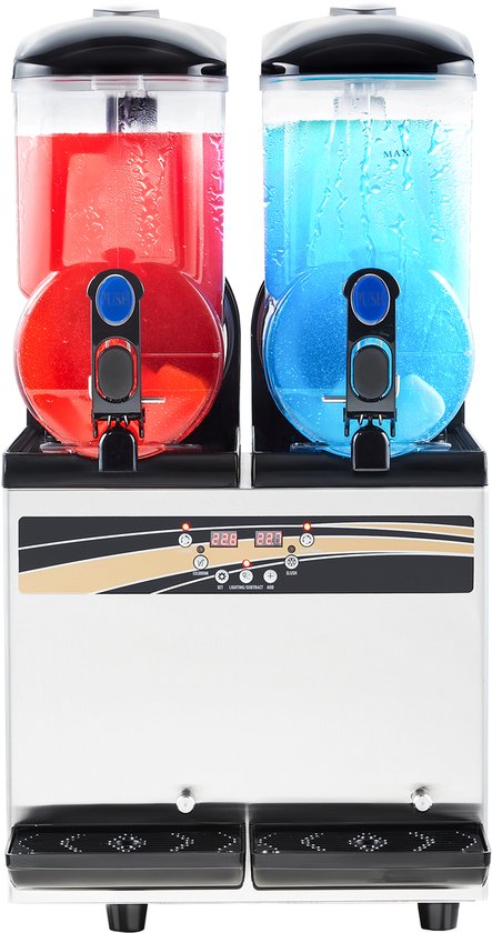 Commerciële Slushy Machine 15lx2 Margarita Smoothie Bevroren Drankmaker van Merkloos