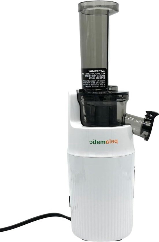 Compact elektrische juicer - koudgeperst sapcentrifuge voor groenten en fruit sapcentrifuge groenten en fruit van $