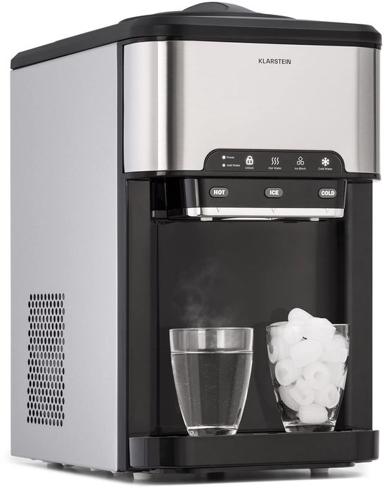 Compacte IJsblokjesmachine voor Thuis en Camping - Snel IJs & Zelfreinigend van Nuvance