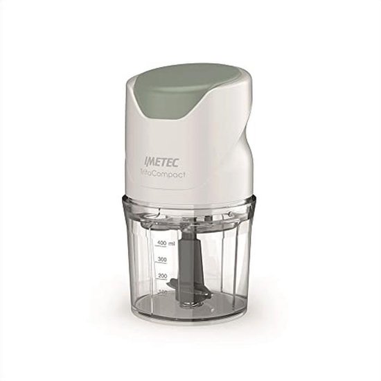 Compacte Keukenrobot met Roestvrijstalen Messen en Drukfunctie - 350 W, 400 ml van Moulinex
