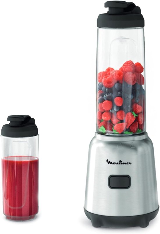 Compacte Mini Blender met 0,6L Inhoud en 300W Vermogen voor Smoothies van Friggo