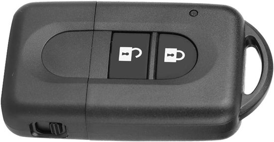 Compacte Sleutelhanger Sleutelbescherming, Lichtgewicht ABS, Geschikt voor 2 Sleutels, Perfect voor Auto's zoals Note, X-Trail en Qashqai van Merkloos