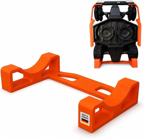 Compatibel met Mammotion Luba 1 & Luba 2 wasstand reinigingsapparaat voor eenvoudig onderhoud, Made in Germany (oranje)
