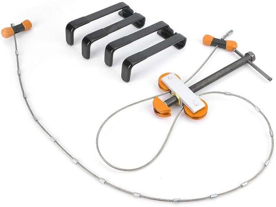 Compound boog, roestvrij staal materiaal stevig duurzaam anti-corrosie pijl boog pers mini lichtgewicht eenvoudige kabel vervanging metalen boog pers voor compound boog jacht boogschieten