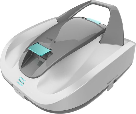 Conga Pooldroid 3000 FloorMaster Zwembadrobot met dubbele motor, zuigvermogen 100 l/m, gebruiksduur 100 min, zeer efficiënte filter, geschikt voor zwembaden met 80 m² en een diepte van 2,5 m