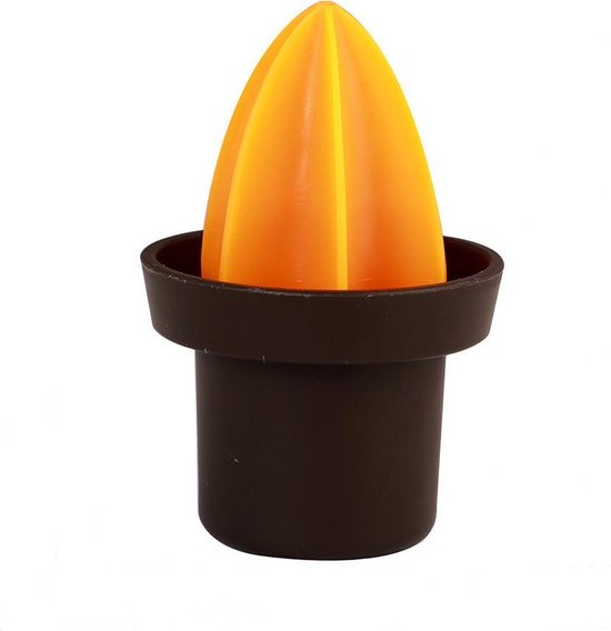 Cookut - Citruspers handmatig - 9x9x14cm - oranje van Cookut