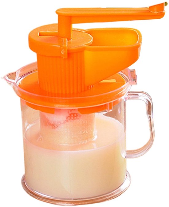 Countertop Hand Juicer, Draagbare handmatige Fruit Squeezer, Veelzijdige sapmaker voor groenten, Sap Squeezer, Citroensapper, Lime Squeezer en handmatige Juicer Press Metal Hand Juicer Press van Merkloos