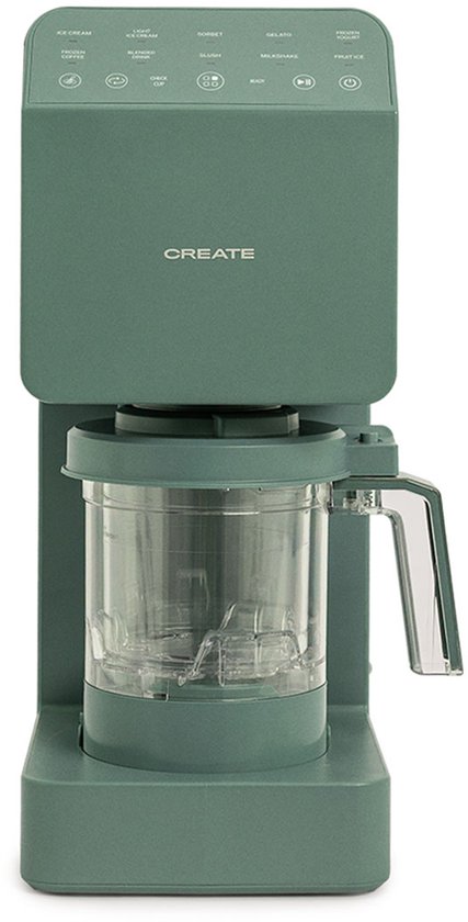 CREATE - 600 ml Multifunctionele ijsmachine - 5 bekers - ICE CREAM MAKER STUDIO
