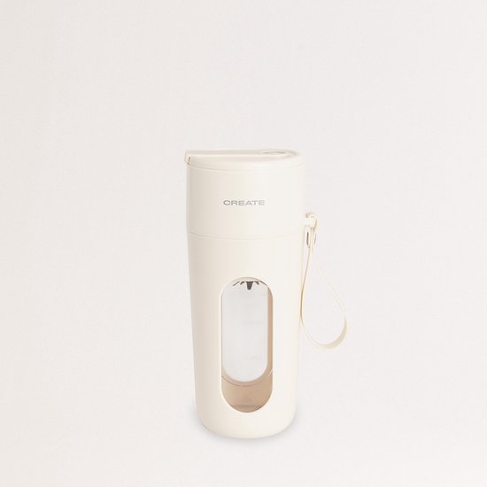 CREATE - Draadloze blenderbeker voor sporters - 400 ml - Gebroken wit - MOI STUDIO MOVE van CREATE