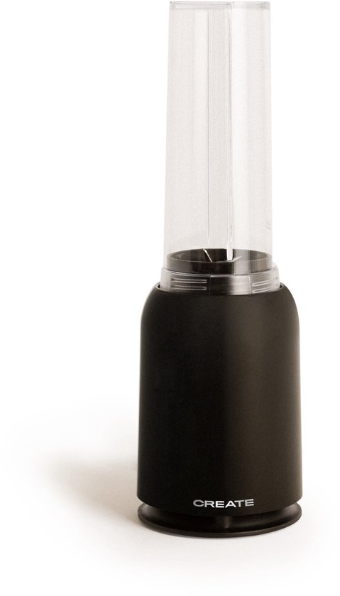 CREATE - Draagbare glazen blender - Zwart - MOI STUDIO van Merkloos