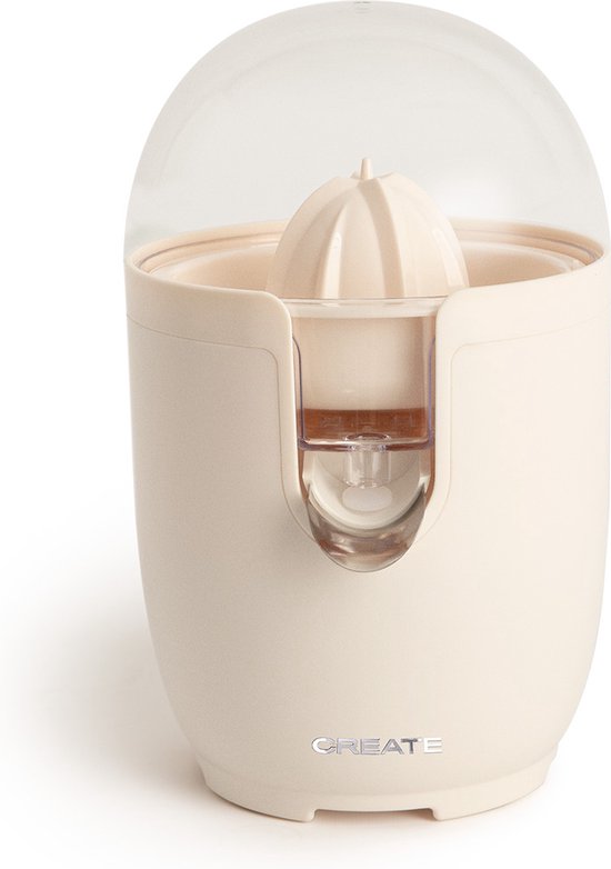 CREATE- Elektrische Citruspers 90W, Kleur: Gebroken wit - JUICER RETRO van Merkloos