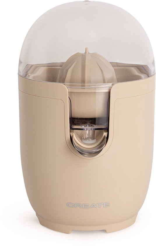 CREATE - Elektrische Citruspers 90W - Zand - JUICER RETRO van Merkloos